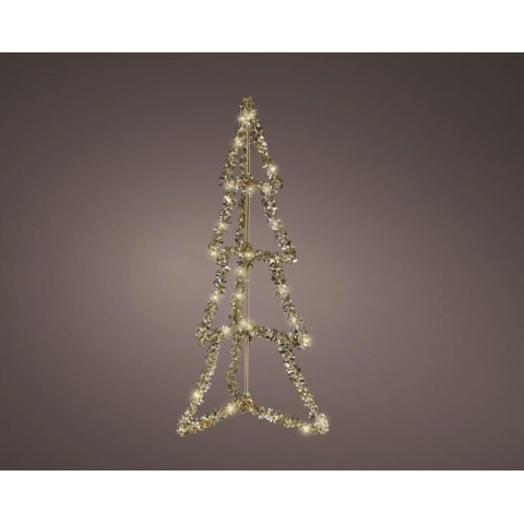 ALBERO 80 LED ORO H.80